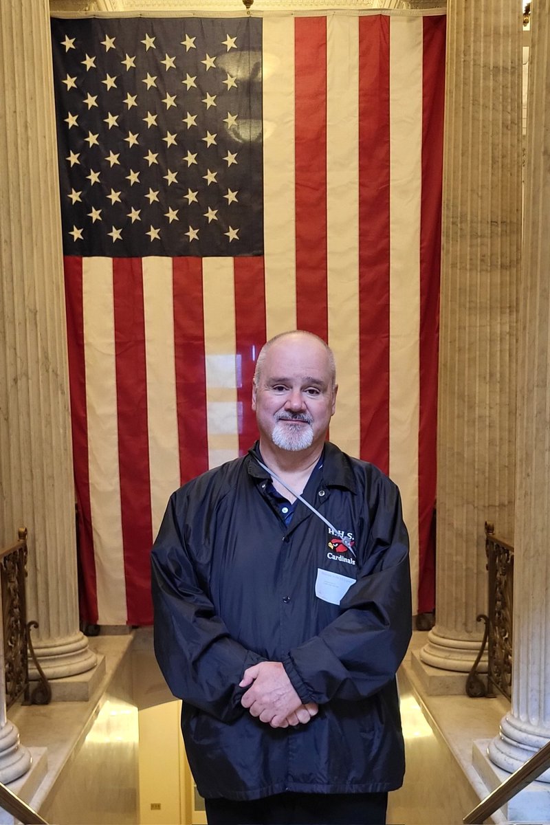 In the Capitol Building in Washington DC