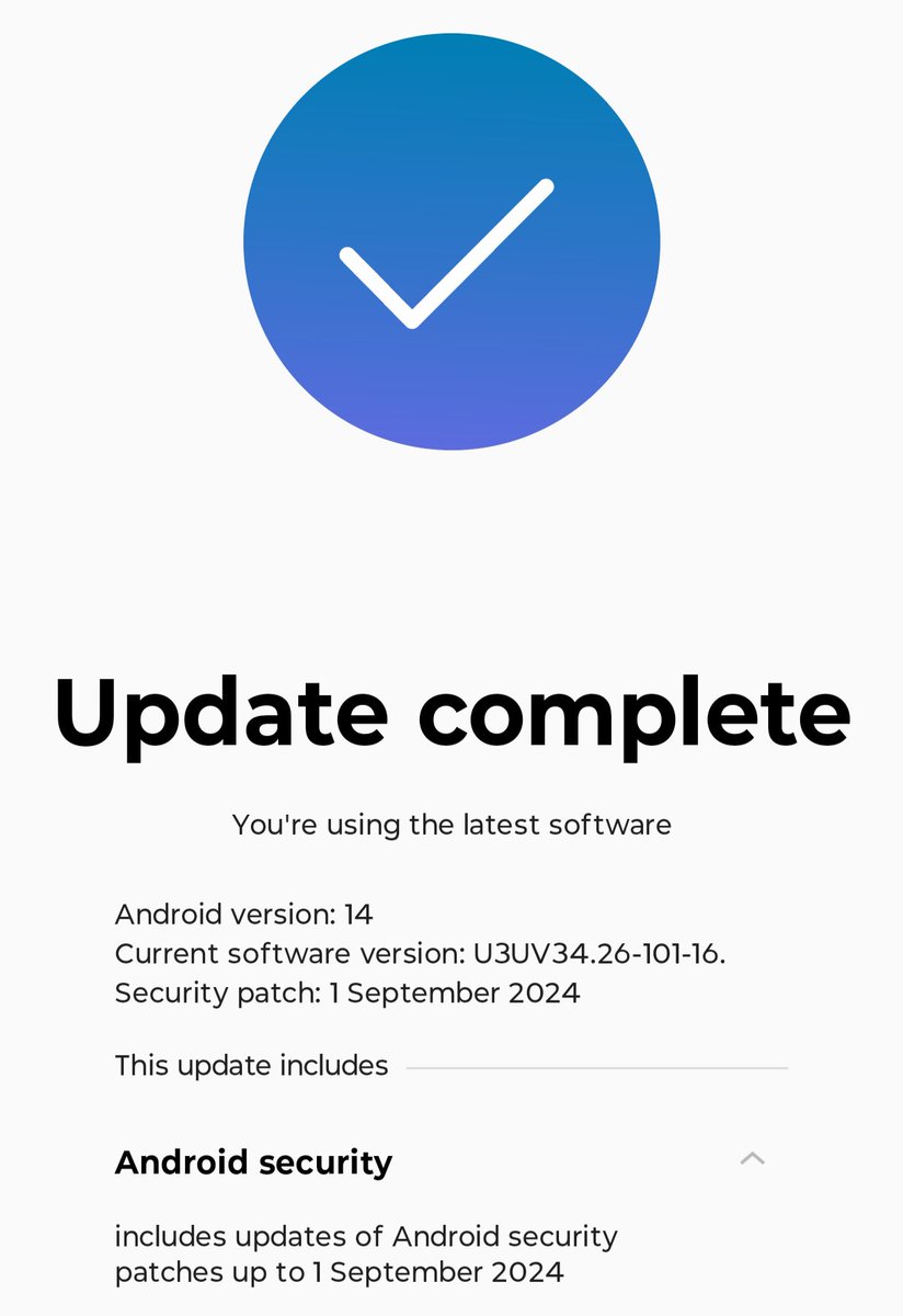 patel_grv's tweet photo. Motorola Edge 50 Ultra updated to 1 September 2024 Security Patch today.
#MotorolaEdge50Ultra
#GRVsCommunity https://t.co/xvXjdogR7i