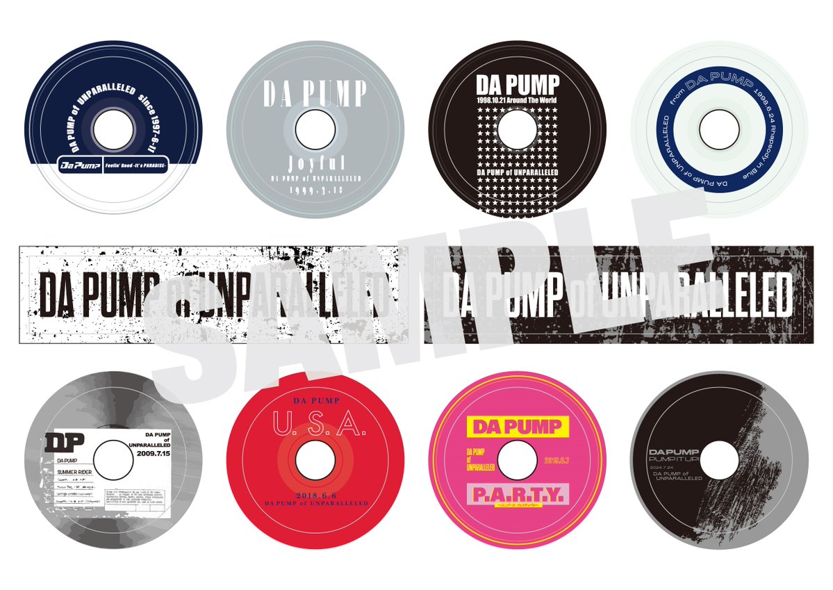 DA PUMP of UNPARALLELED レコード
