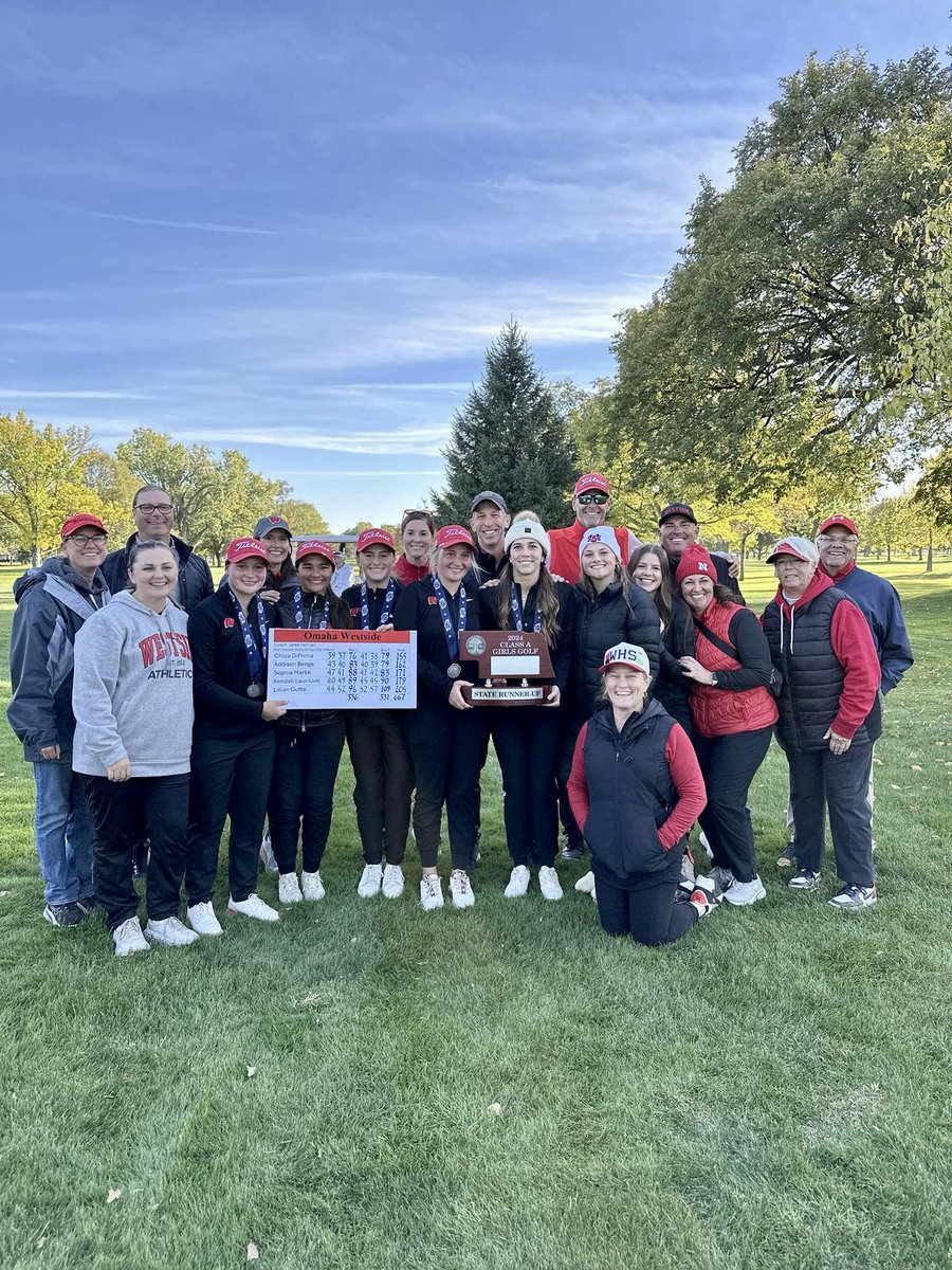 Your 2024 State Runner-Up Crew. These girls battled to the last putt to earn the Silver. Words cannot describe how proud I am that they fought tell the very end and never wavered. They believed  WE&gt;ME and Finished like true WARRIORS❤️💪🏽. More to come tmw….lots to celebrate ⛳️