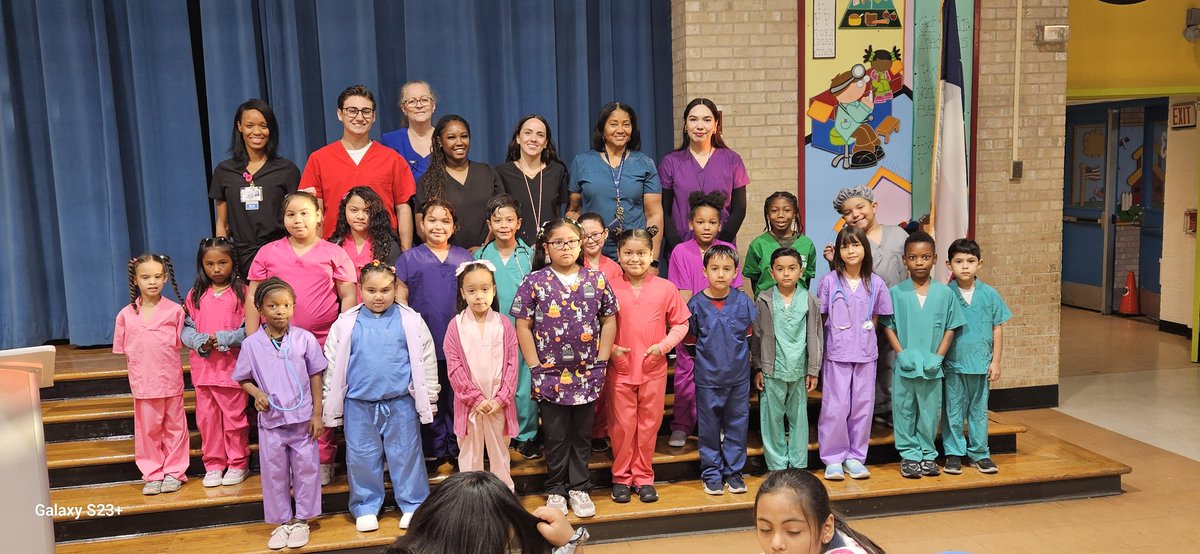 Michael Hutchins (@mdhutchins26) on Twitter photo A few of our First Grade Emerging Medical Scholars led by our nurse and star teachers. <a href="/HISD_West/">🚨 This page is no longer active! 🚨</a> <a href="/Elrod_HISD/">Elrod Elem. School</a> A few of our First Grade Emerging Medical Scholars led by our nurse and star teachers. <a href="/HISD_West/">🚨 This page is no longer active! 🚨</a> <a href="/Elrod_HISD/">Elrod Elem. School</a>