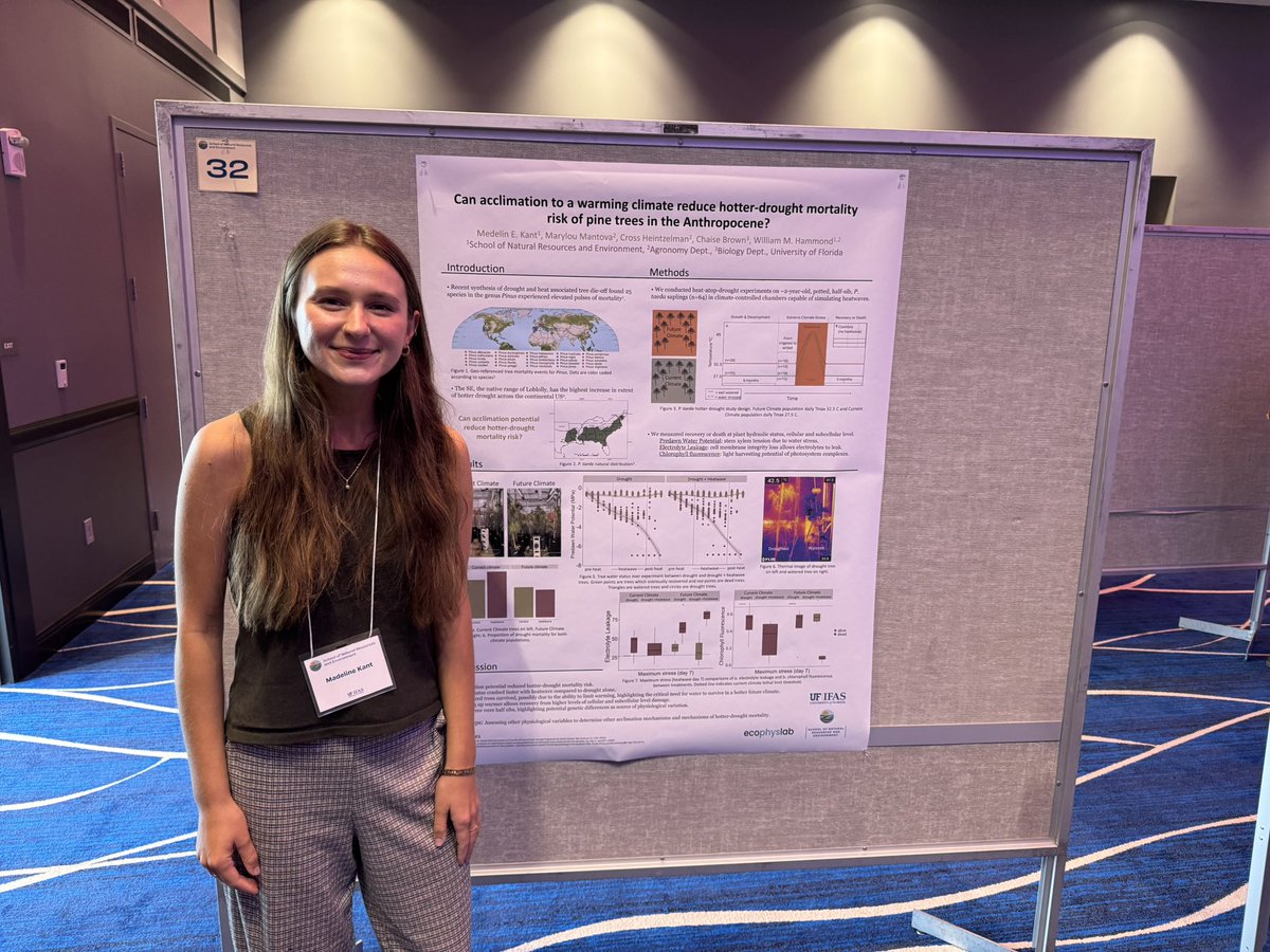 Dr. William Hammond (@wmhammond) on Twitter photo So impressed with the hard-working students in my lab. Today, <a href="/CinquiniTrees/">Andrew Cinquini</a>, <a href="/kantmedelin/">Medelin Kant</a>, and Emily Perry presented their graduate research at the <a href="/UFSNRE/">UF SNRE</a> symposium. Way to go! The walls outside our lab are going to be sporting these posters soon if you want to check them out. So impressed with the hard-working students in my lab. Today, <a href="/CinquiniTrees/">Andrew Cinquini</a>, <a href="/kantmedelin/">Medelin Kant</a>, and Emily Perry presented their graduate research at the <a href="/UFSNRE/">UF SNRE</a> symposium. Way to go! The walls outside our lab are going to be sporting these posters soon if you want to check them out.