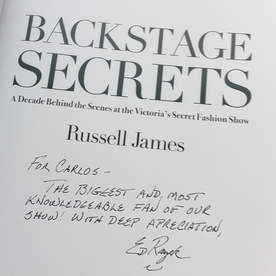 djcarlosvqz's tweet image. The only and real legend of the show: Ed Razek #VsFashionShow #VSFS