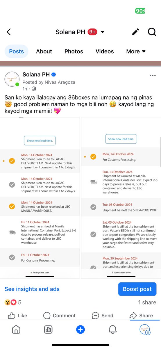 niveyugh's tweet photo. Kaya pala sabi ko di ko maramdaman pera ko eto pala kalalapag lang ng pinas ng 600k in the form of dubai aussie boxes 🤣 https://t.co/sF2XHjUCLO
