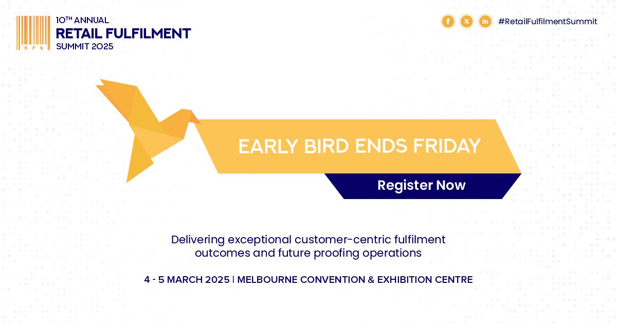 AkoladeAust's tweet image. Join us at Australia’s largest #Retail #Fulfilment gathering, held on 4 - 5 March 2025 in Melbourne! Learn about #innovation and #growth in the industry. Don't miss the super early bird offer and save $1,000 on your registration to the event!

hubs.li/Q02Tz5Vk0