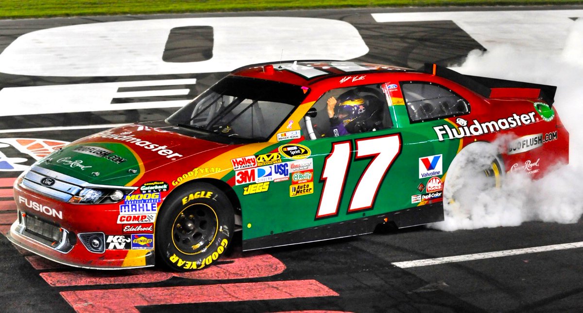 Matt Kenseth won the 2011 Bank of America 500 at Charlotte 13 years ago today. 🏁