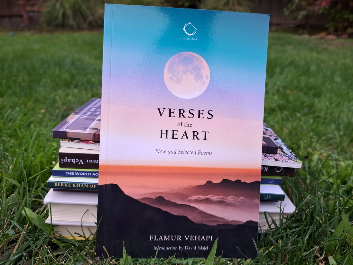 Verses of the Heart. 
Click here for more: thecrescentbooks.com/shop-all/
#lovethybooks #crescentbooks #flamurvehapibooks #poems