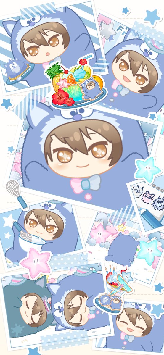 iD7Mng_Ogami's tweet photo. 【ゲーム情報】
『モフフレ』たくさん遊んでいただいたお礼に、モフモフ・リュウノスケだらけの特別な待ち受け画像をプレゼント！
お好みに合わせてダウンロードしてください。
龍之介のパーティールーム開催は、本日23:59まで！ぜひあそびにきてくださいね！
#アイナナ #モフフレ #十龍之介生誕祭2024 https://t.co/PRfrtEFO0j