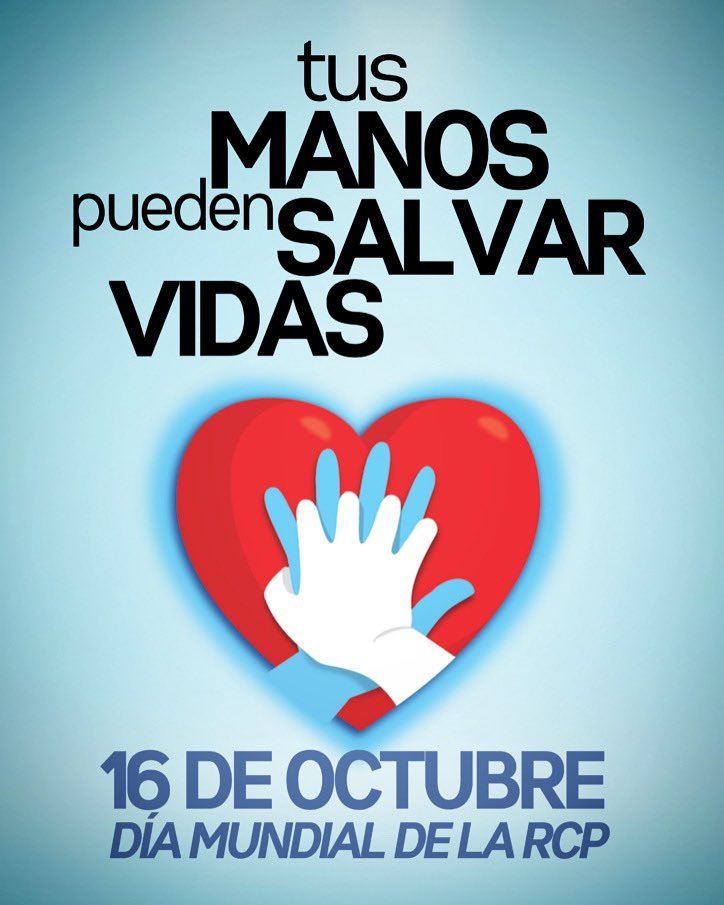“Salvar una vida está en tus manos. En el Día Mundial de la RCP aprende cómo y sé parte del cambio” <a href="/GVAsagunt/">DS Sagunt</a> <a href="/sphsagunto/">saludmaternoinfantilsagunto</a> #RCP #diamundialdelarcp #rcppediatrica #rcpsalvavidas