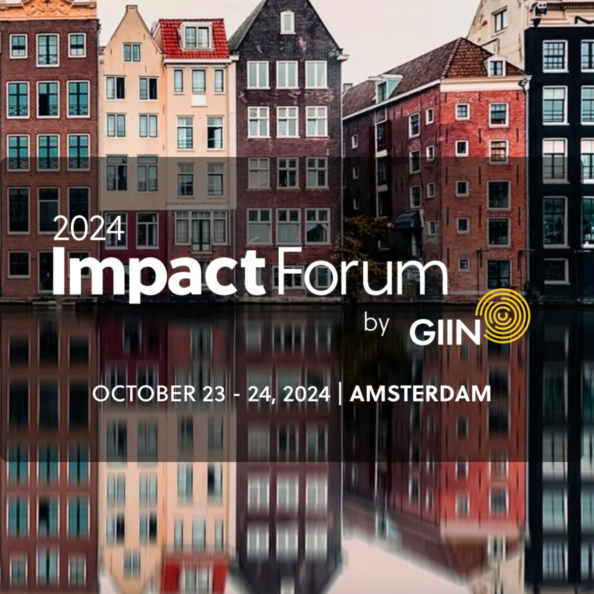 Looking forward to connecting with the impact investing community at #GIINForum2024 in Amsterdam next week! Join us to discuss industry trends and explore opportunities for collaboration.