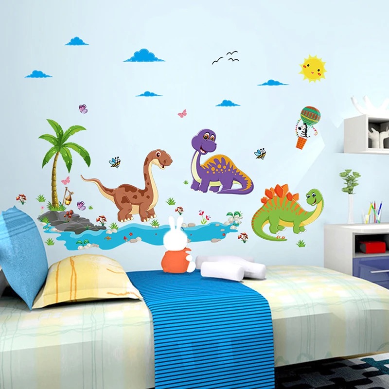 sensuite's tweet image. 🦕 Roar-tastic Decor: Unleash prehistoric fun with our Kids&apos; Room Dinosaur Wall Sticker! These friendly dinos bring adventure to little explorers&apos; spaces. Perfect for playrooms, nurseries. 
Price : 650 

 #InteriorDesignKe #HomeStyling #DecorAddict #SensuiteDecor #NairobiDecor