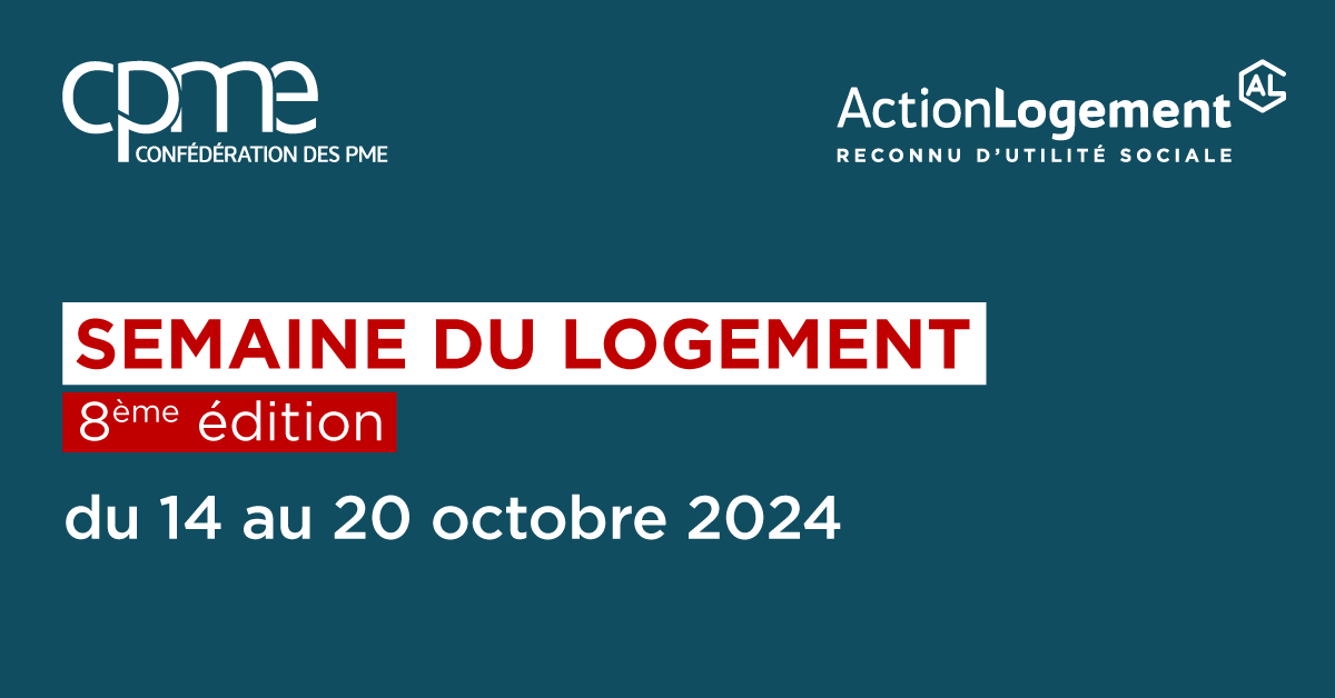 ActionLogement's tweet photo. 🅔🅥🅔🅝🅣 I 14.10-20.10.2024 | Semaine du Logement : la @CPMEnationale et Action Logement mobilisés pour la 8e année, pour informer les chefs d’entreprise et renforcer l’attractivité des #PME 𝐂'𝐞𝐬𝐭 𝐢𝐜𝐢, 𝐜𝐨𝐧𝐬𝐮𝐥𝐭𝐞𝐫 𝐥𝐞 𝐩𝐫𝐨𝐠𝐫𝐚𝐦𝐦𝐞 : https://t.co/zJJAIyZ8J3 https://t.co/YajfEg6Ucm