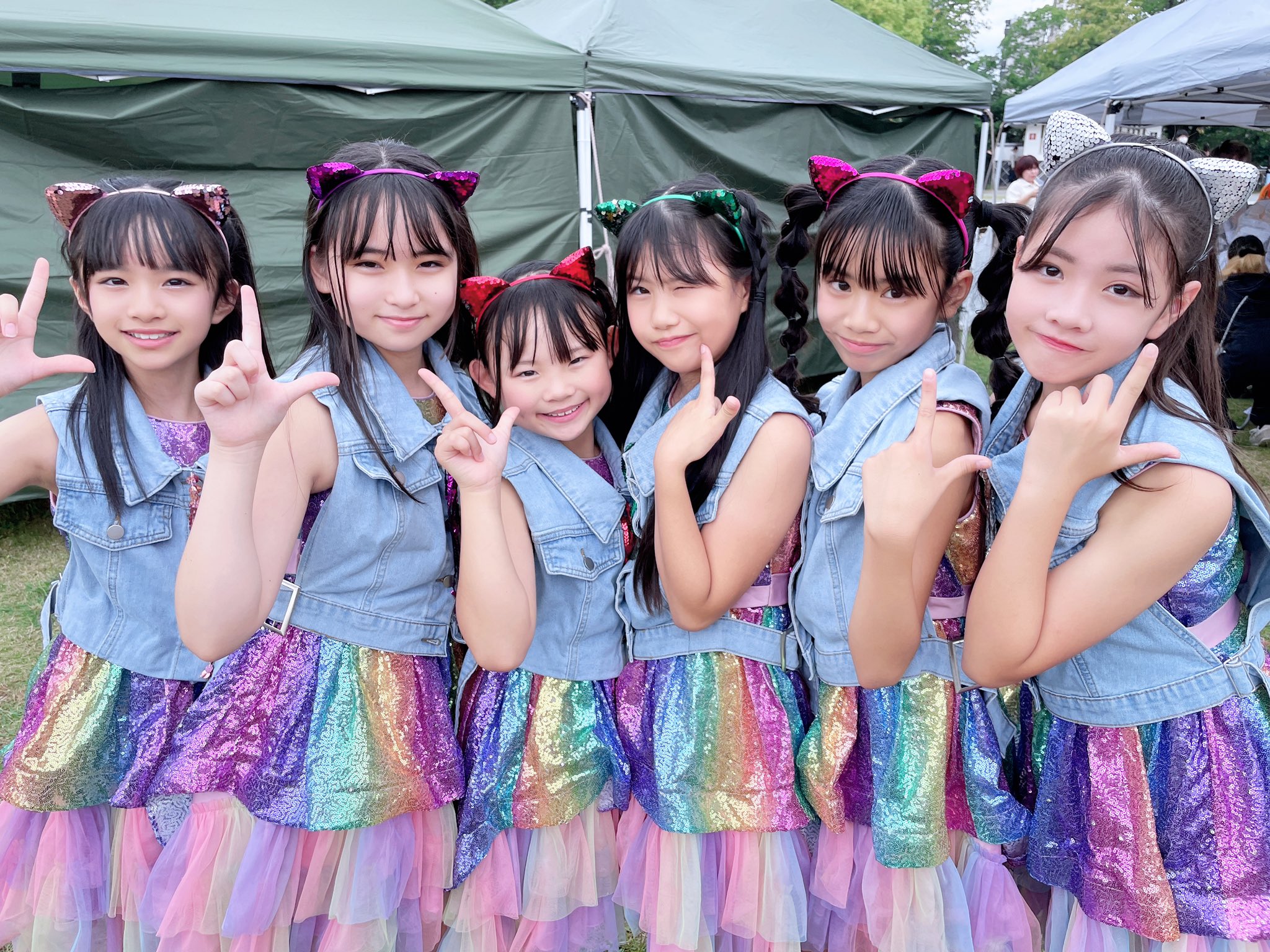 s小学生アイドル LinQKIDSオフィシャル в X: „🍛今日の #LinQKIDS 🍛 舞鶴公園 #カレーフェス 「Smells Like Curry  Spirit vol.3」 IQP研究生さんと一緒でした＼＼\٩( 'ω' )و //／／ かき氷ごちそうさまです(°▽°)🍧  きょうのメンバーはあん⭐️あやめ⭐️すず⭐️しおん⭐️にこ⭐️みゆ ...