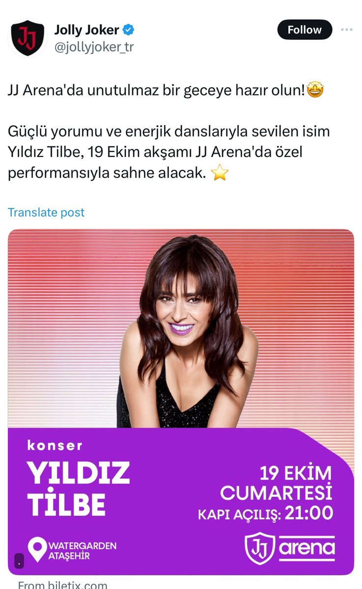 Ülkenin hayvan mezarlığına dönmesinin en önemli müsebbiplerinden biri olan Yıldız Tilbe isimli cismi sahneye çıkarmak akıl ve vicdan tutulmasıdır!
#JollyJokerBoykot