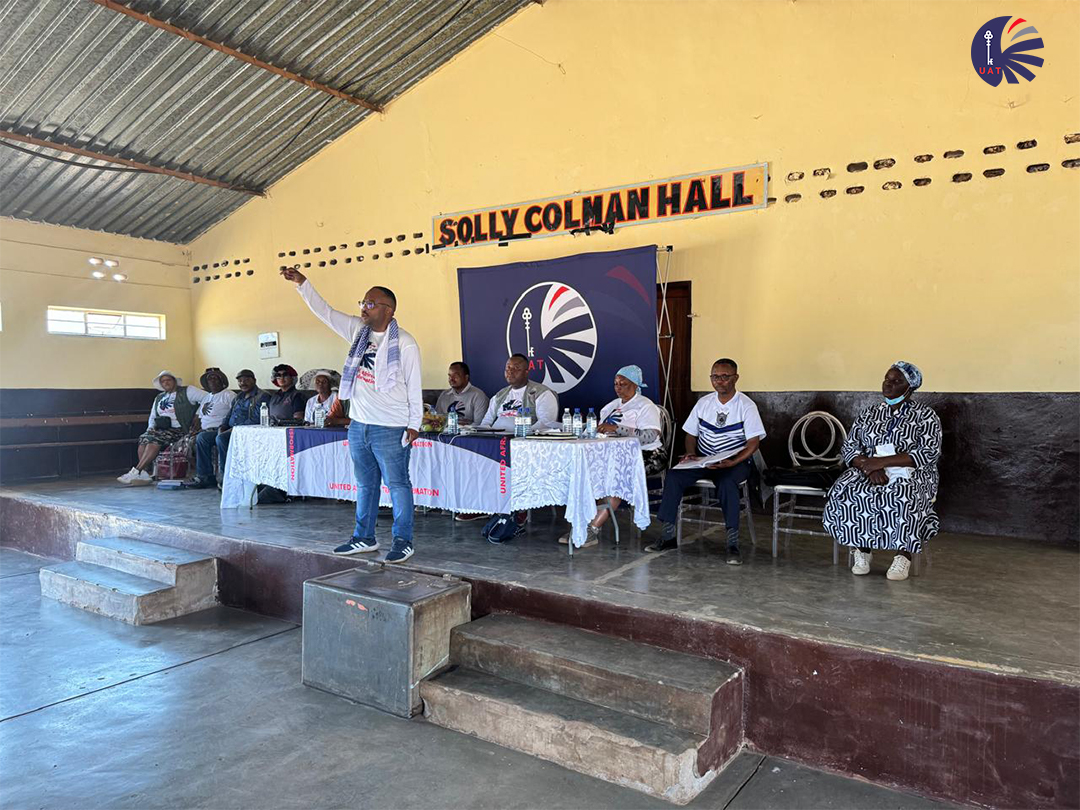 UAT2023's tweet photo. UAT Capricorn District Leadership meeting in Seleteng Ga Mphahlele
#KahnimamboUAT
#LetGetItRight https://t.co/OCfJMOpSTD