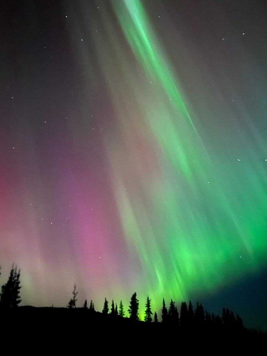 Stop!!

Here are some Northern lights strait from GramMom in Alaska!!