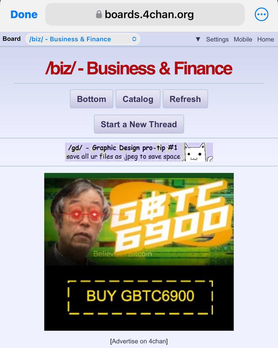 We have 4 CHAN banners running for quite a few hours!

$GBTC