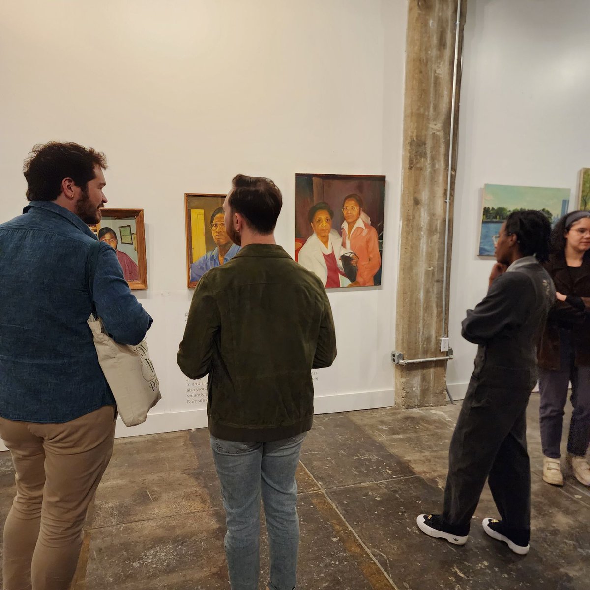 PhilaAssembly's tweet photo. It is an honor to host a retrospective of work by Philadelphia artist Rebecca Rose!

Thanks to everyone who stopped by the opening reception last Thursday! https://t.co/Lq7M3t4AlQ