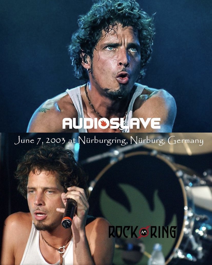 Luana90_s's tweet image. #ChrisCornell #Audioslave 

Rock Am Ring , June 7, 2003 .