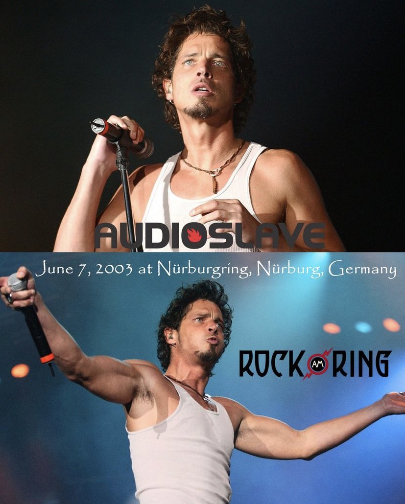 Luana90_s's tweet image. #ChrisCornell #Audioslave 

Rock Am Ring , June 7, 2003 .