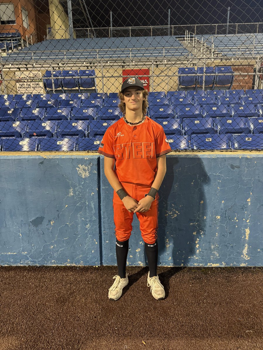 F: Steel Baseball 10, Boomtown Baseball 2028 0
PoG: Jake Jellison 5 IP, 9K, 2H