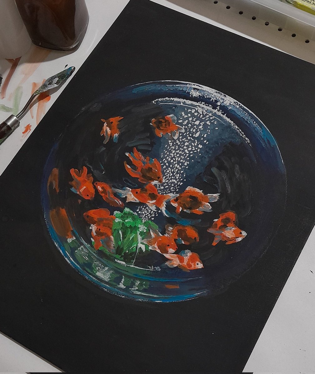 aquarium #gouache