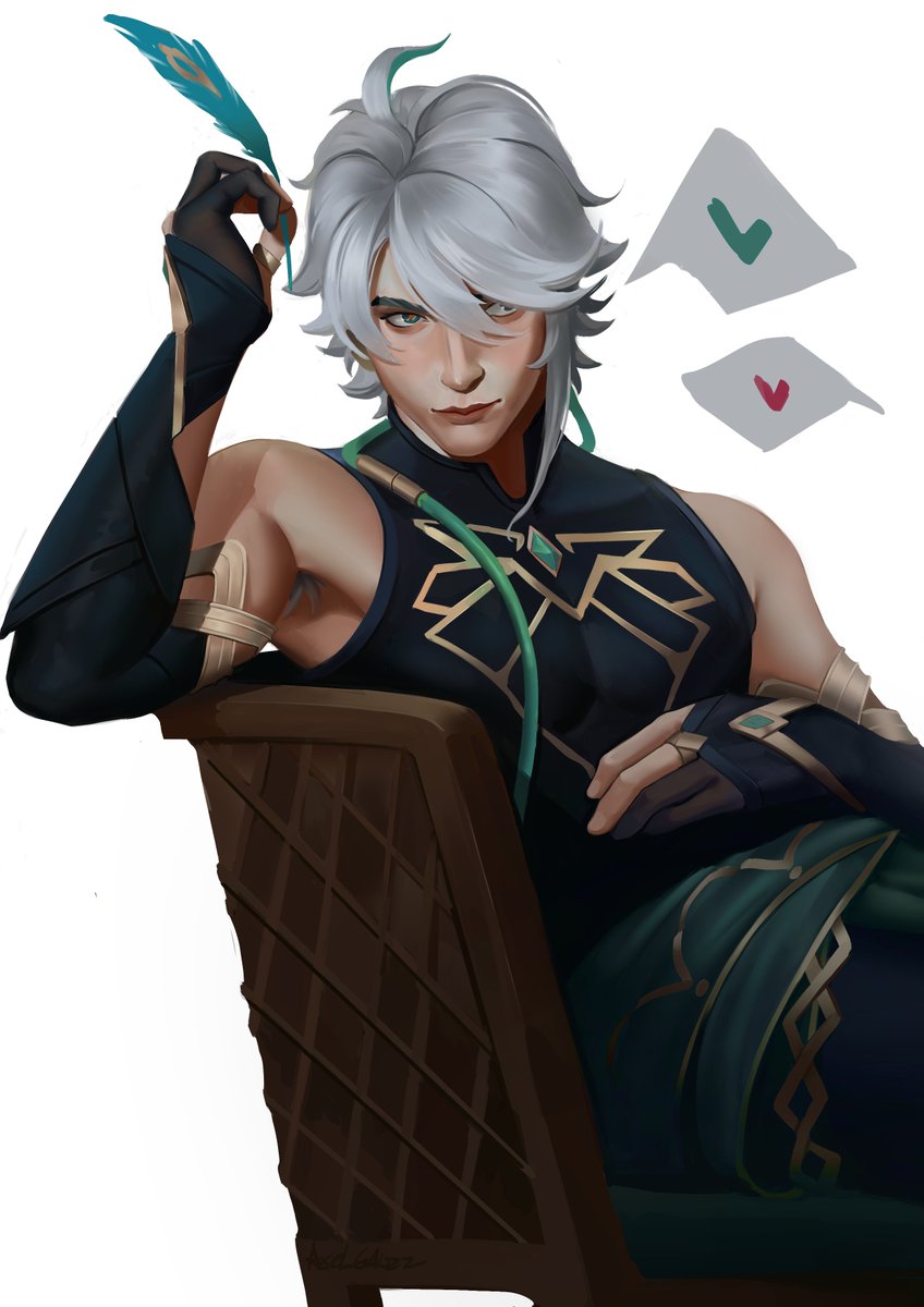 Feeble scholar #Alhaitham #GenshinImpact