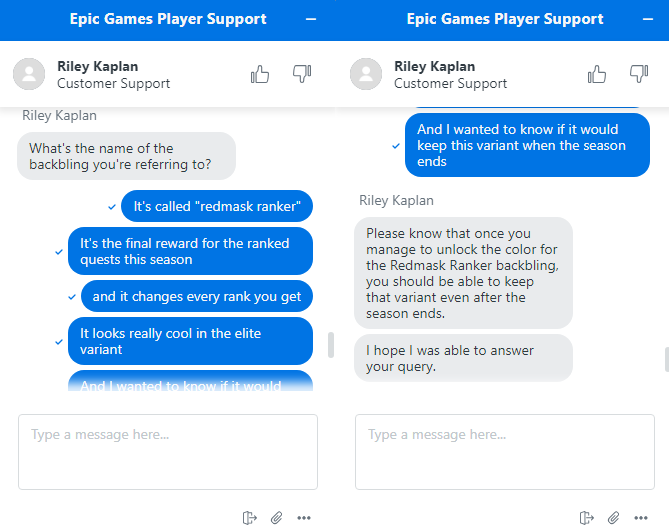 NitrusurtiN's tweet photo. @7intol I remember asking epic support if I was gonna keep it before grinding for it https://t.co/WuYQkQ0DcN