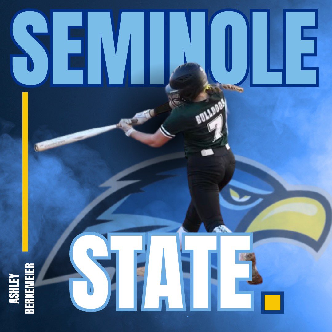 Very excited to announce my verbal commitment to Seminole state college!!!