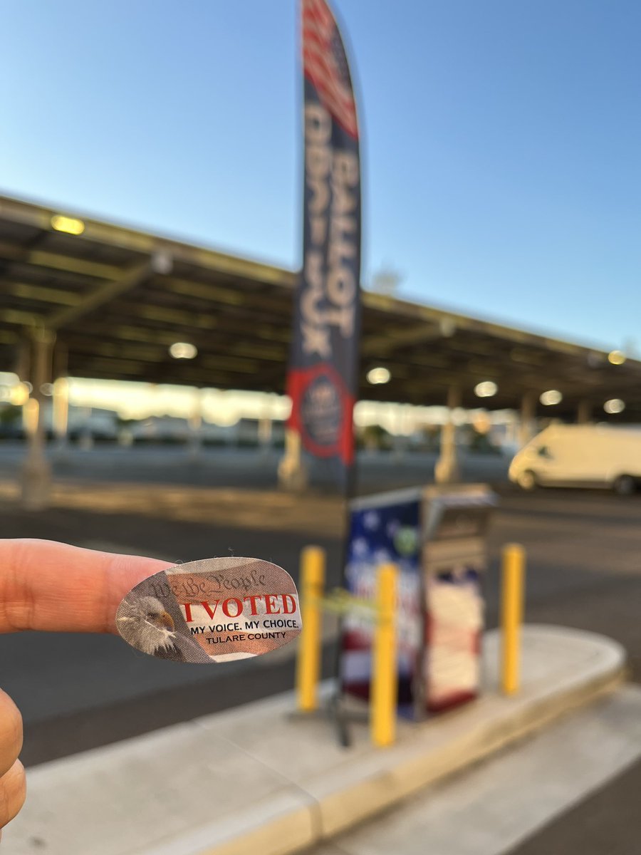 Got my vote in. Now it’s your turn! #Vote2024 #IVoted