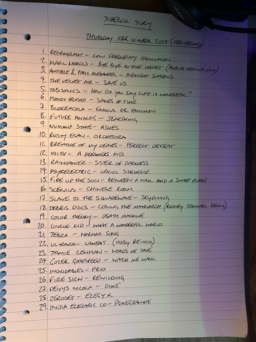 Helen on the Radio #EdFringe (@radioleggy) on Twitter photo On this week’s Helen’s Mixtape (Jukebox Jury special), broadcast on @365radiodotco on Thursday and Friday, we had tracks from <a href="/retrograth/">Retrograth</a> <a href="/madilhardis/">madilhardis</a> <a href="/ashburyheights/">Ashbury Heights</a> <a href="/antipoleband/">Antipole</a> <a href="/parisalexander/">Alexander Wilson</a> <a href="/thevelvetair/">The Velvet Air</a> <a href="/tobisonics/">Tobisonics 🎧 New Single 🎧 Tues 24th Sept</a> <a href="/MondoTrasho1/">Mondo Trasho</a> <a href="/Blokeacolazero/">Blokeacola</a> <a href="/FutureAnalog19/">🎹 Future Analog 🎹 Synthpop/Synthwave/Retrowave</a> On this week’s Helen’s Mixtape (Jukebox Jury special), broadcast on @365radiodotco on Thursday and Friday, we had tracks from <a href="/retrograth/">Retrograth</a> <a href="/madilhardis/">madilhardis</a> <a href="/ashburyheights/">Ashbury Heights</a> <a href="/antipoleband/">Antipole</a> <a href="/parisalexander/">Alexander Wilson</a> <a href="/thevelvetair/">The Velvet Air</a> <a href="/tobisonics/">Tobisonics 🎧 New Single 🎧 Tues 24th Sept</a> <a href="/MondoTrasho1/">Mondo Trasho</a> <a href="/Blokeacolazero/">Blokeacola</a> <a href="/FutureAnalog19/">🎹 Future Analog 🎹 Synthpop/Synthwave/Retrowave</a>