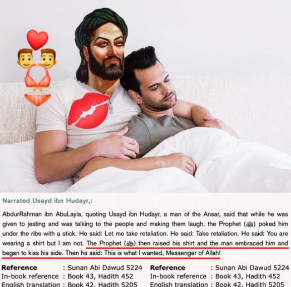 PedoProphetPBUH's tweet photo. @HaithamIbnAli @Ohridskii @AllThingsQia @BrendanDaGawd Here you go Abdool. Now go back to your pedo homosexual "prophet" and don't worry about us. 

Matthew 15:11-20 It is not what goes into the mouth of a man that makes him unclean and defiled, but what comes out of the mouth; this makes a man unclean and defiles [him]. https://t.co/dkursHwc61