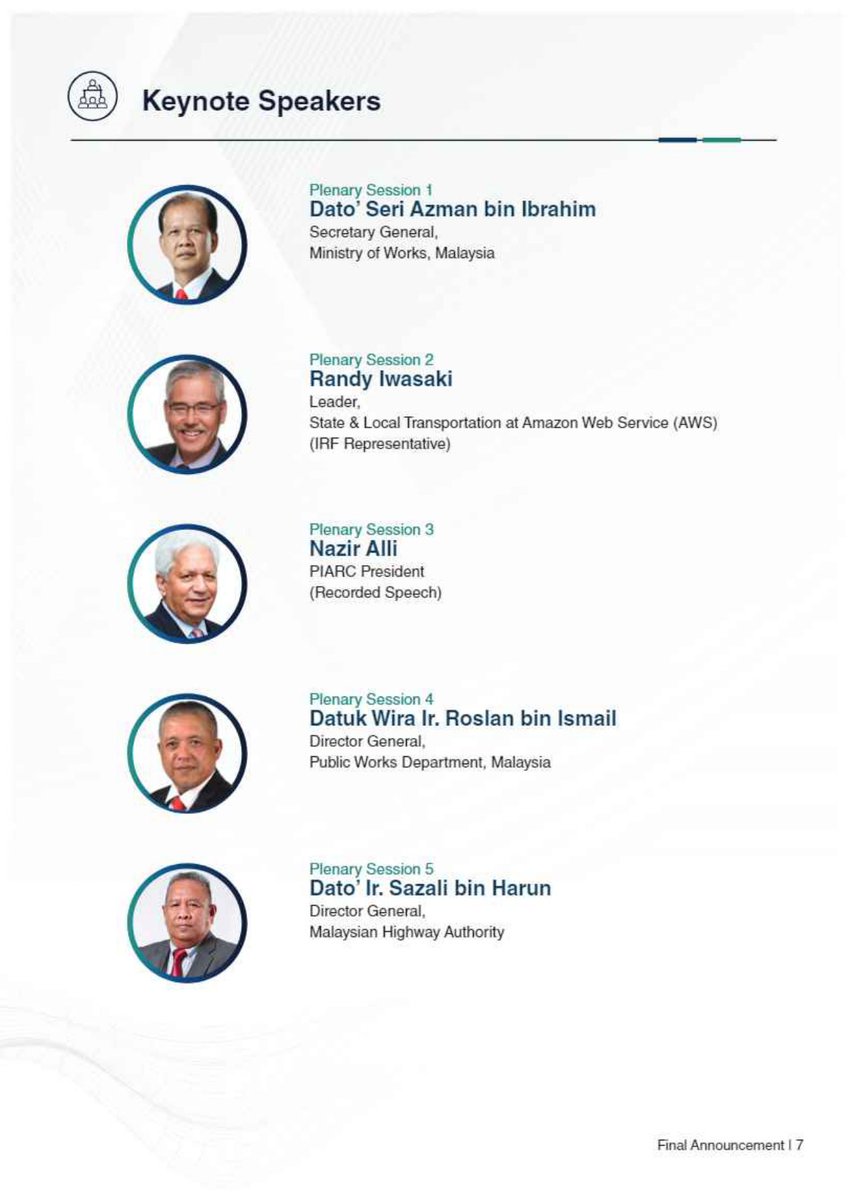 Malaysian Road Conference tweet media