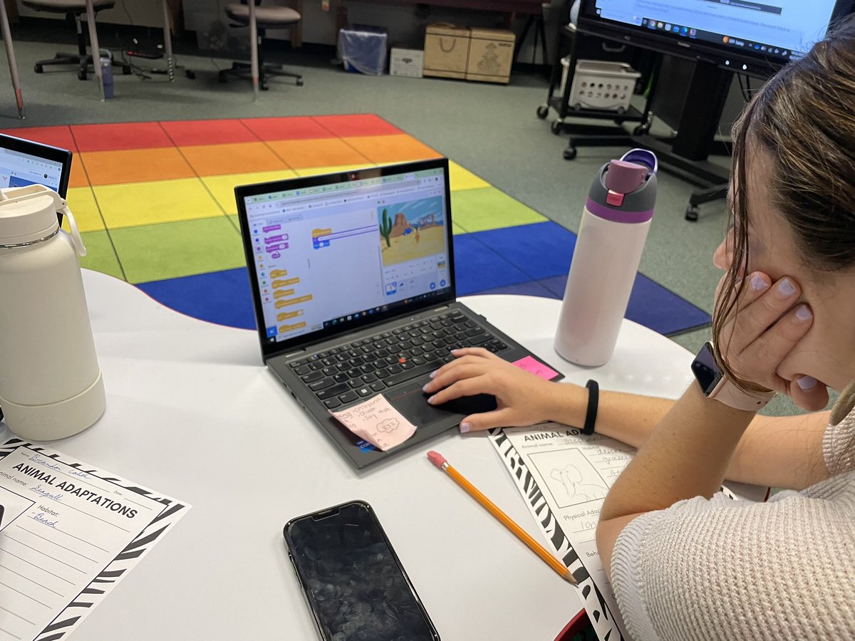 Beth Fisher (@bethfisherift) on Twitter photo 3rd Ts explore using <a href="/GoogleCSFirst/">Google CS First</a> for animal adaptations. ♥️ seeing Ts engagement w <a href="/csforlcps/">Loudoun County Computer Science Office</a> tools. <a href="/LittleRiverLCPS/">Little River ES</a> <a href="/jillbuss2014/">Jill Buss</a> 3rd Ts explore using <a href="/GoogleCSFirst/">Google CS First</a> for animal adaptations. ♥️ seeing Ts engagement w <a href="/csforlcps/">Loudoun County Computer Science Office</a> tools. <a href="/LittleRiverLCPS/">Little River ES</a> <a href="/jillbuss2014/">Jill Buss</a>
