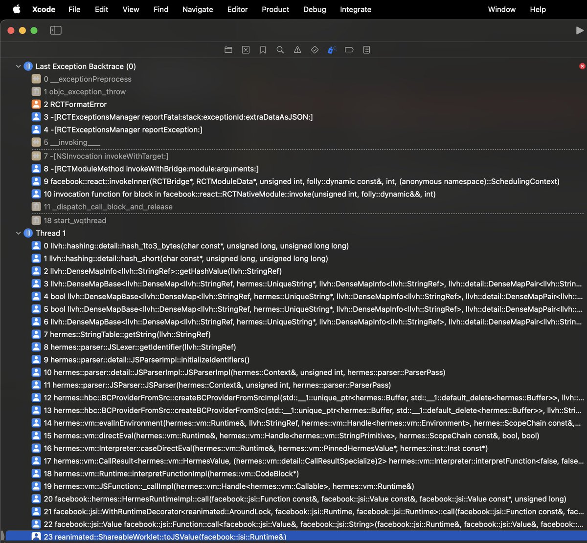 saadazzz's tweet photo. “Use Expo and React Native” they said, “it’ll be fun” they said.

Seriously, how is this a good debugging experience? Expo app works everywhere except in AppStore TestFlight https://t.co/Z6o81ZKeIM
