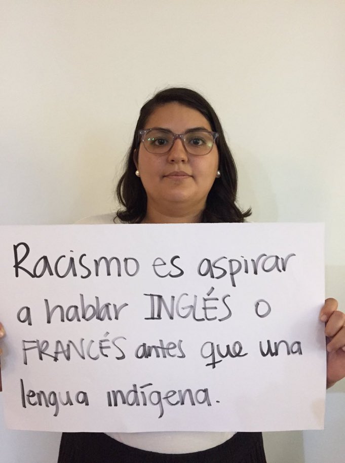 ChumelTorres's tweet photo. Lo hubieras escrito en pápago o purépecha... ¡RACISTA! 😠😠😠