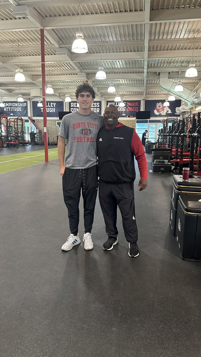 Brayden Turner (@brayden_t16) on Twitter photo I want to thank everyone at Fresno State for the awesome official visit!! It was a great experience and weekend. <a href="/BrandonHuffman/">Brandon Huffman</a> <a href="/CoachTSkip/">Tim Skipper</a> <a href="/Coachmattwade/">Matthew Wade</a> <a href="/PatMcCann7/">Pat McCann</a> <a href="/FresnoStateFB/">Fresno State Football</a> I want to thank everyone at Fresno State for the awesome official visit!! It was a great experience and weekend. <a href="/BrandonHuffman/">Brandon Huffman</a> <a href="/CoachTSkip/">Tim Skipper</a> <a href="/Coachmattwade/">Matthew Wade</a> <a href="/PatMcCann7/">Pat McCann</a> <a href="/FresnoStateFB/">Fresno State Football</a>