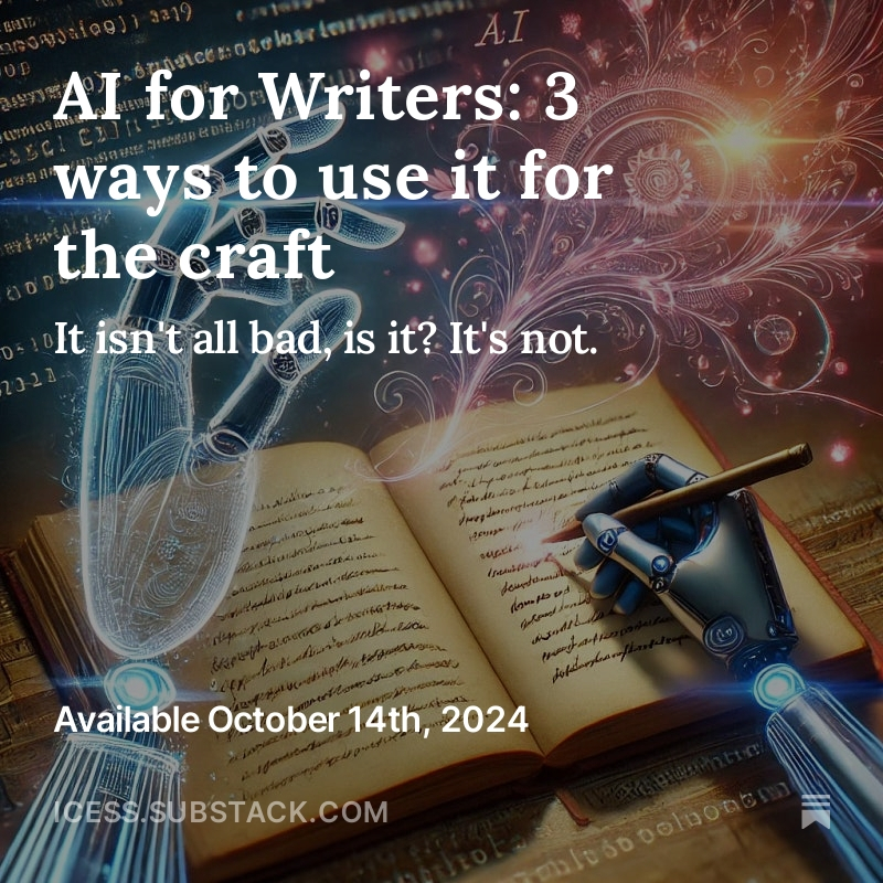 I have a new post coming out tomorrow!  I'm excited to share this one. icess.substack.com <--- to see it when it goes live!