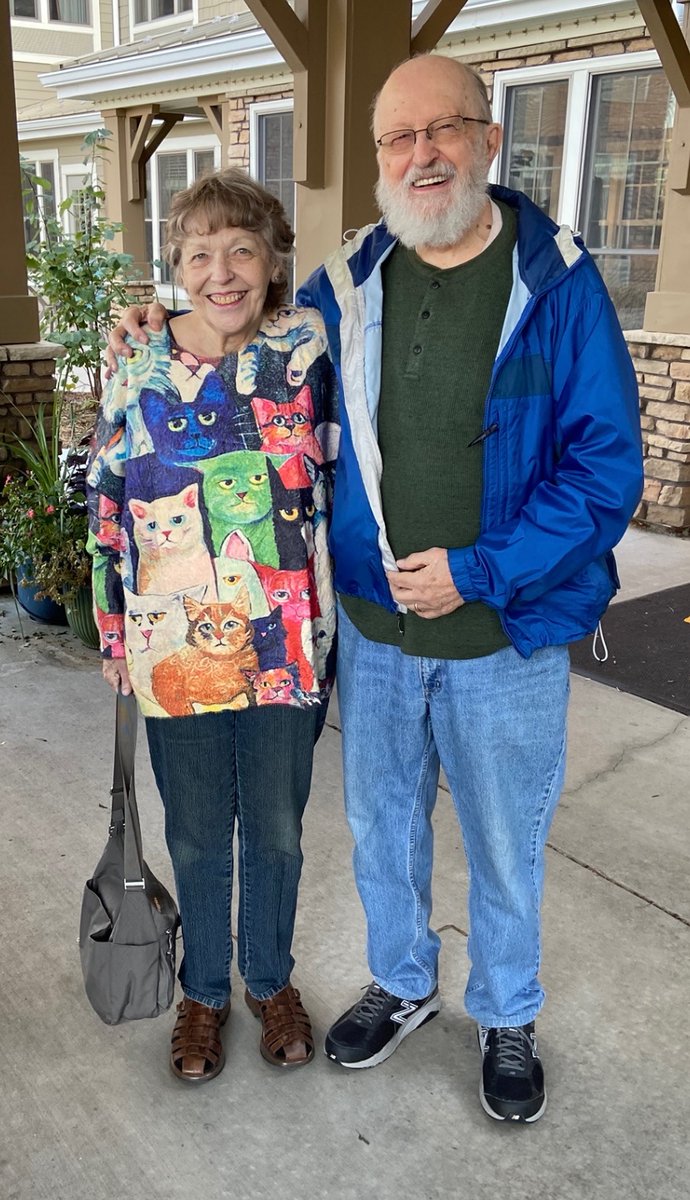 My sister got my mom a new cat sweater, and let's just say ... it's turning heads.