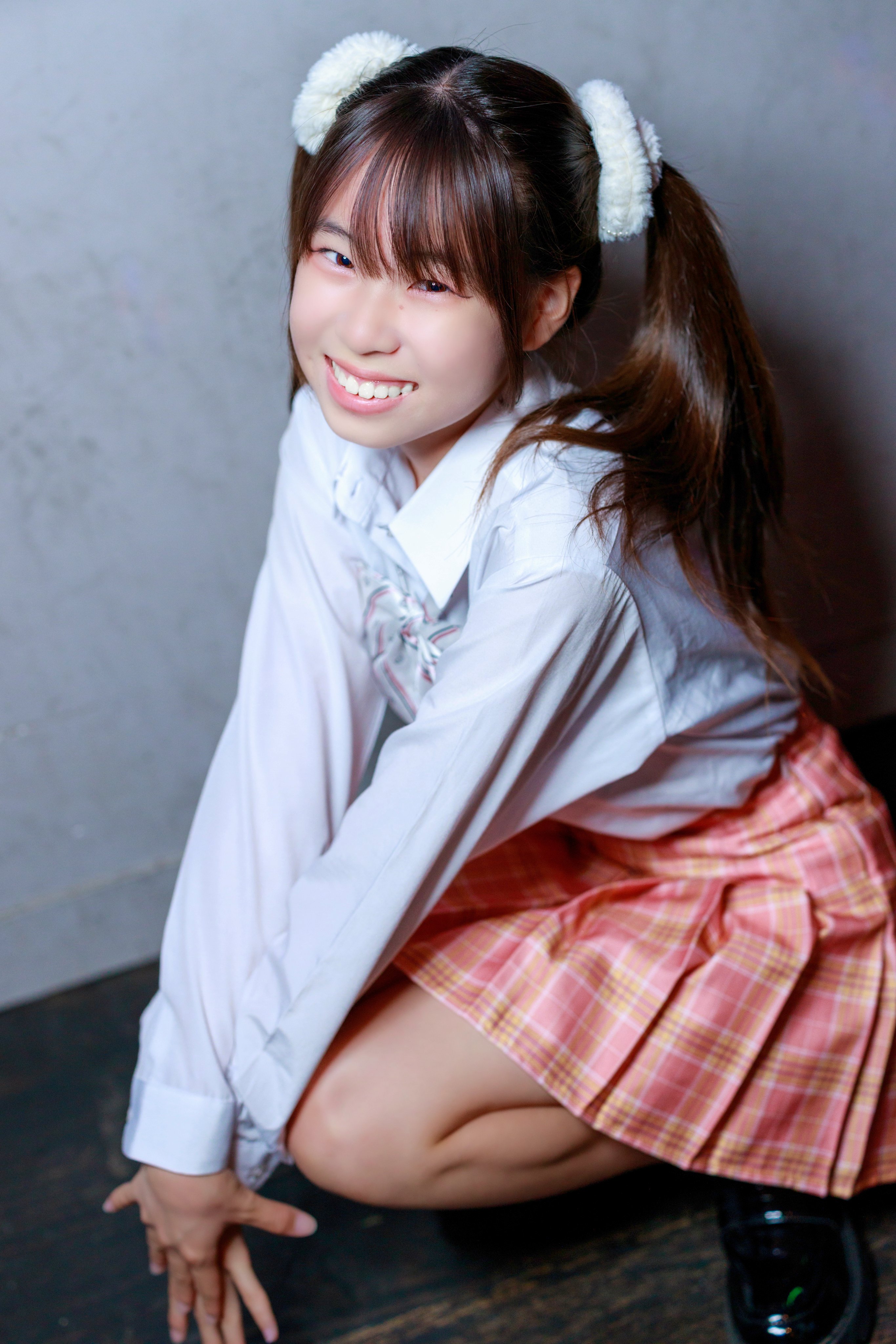 秋冬エレガント♡ゆったりトップス 大人カワイイ お出かけ 女子会 デートにも AKIKO OGAWA. / ウールジョーゼットストライプスカート