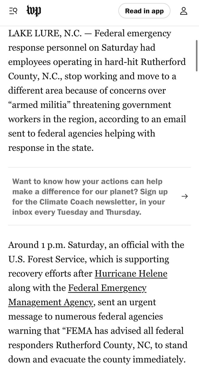 BREAKING Armed Militias Target FEMA Personnel in Rutherford County, NC