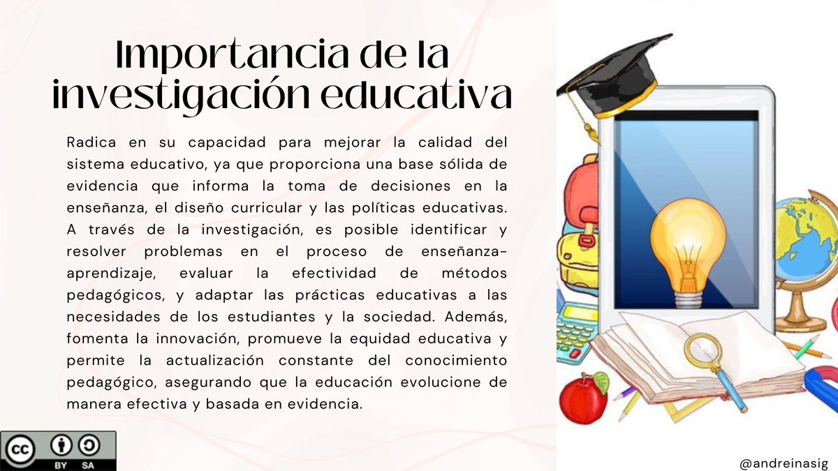 andreinasig's tweet photo. Investigación Educativa.📚
#PedagogiadelasCienciasExperimentales #Investigación #DocenteInnovador #Modelos @jorgearmi20 @experimenutmach https://t.co/s9yE2ji4cl