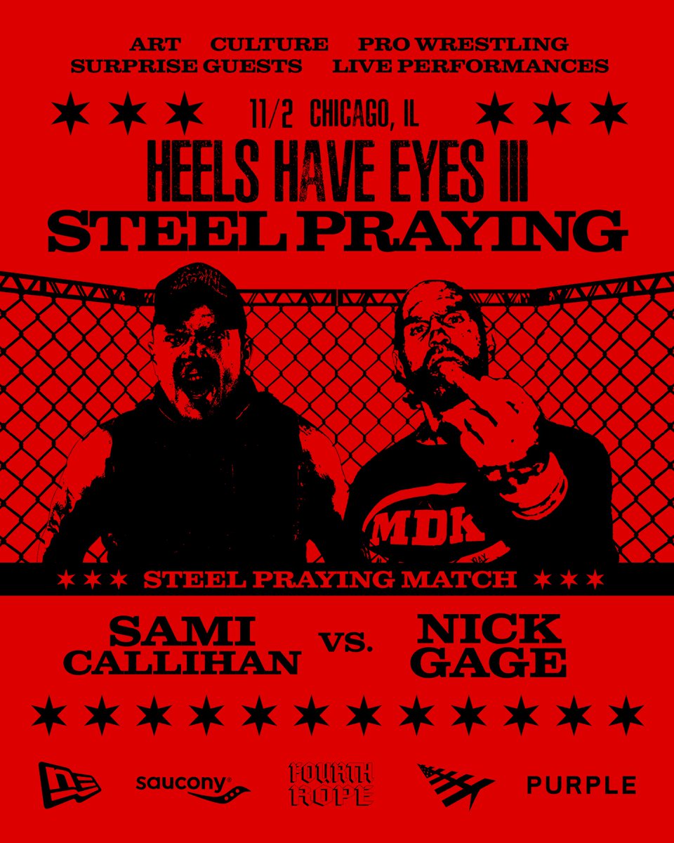 WESTSIDEGUNN's tweet photo. GET YOUR TICKETS!!!!!!!!!
https://t.co/K0HdwReTjP
#HEELSHAVEEYES #CHICAGO #STEELPRAYING #CULTURE #WRESTLING #4THROPE #HISTORY https://t.co/HrKONETQVe