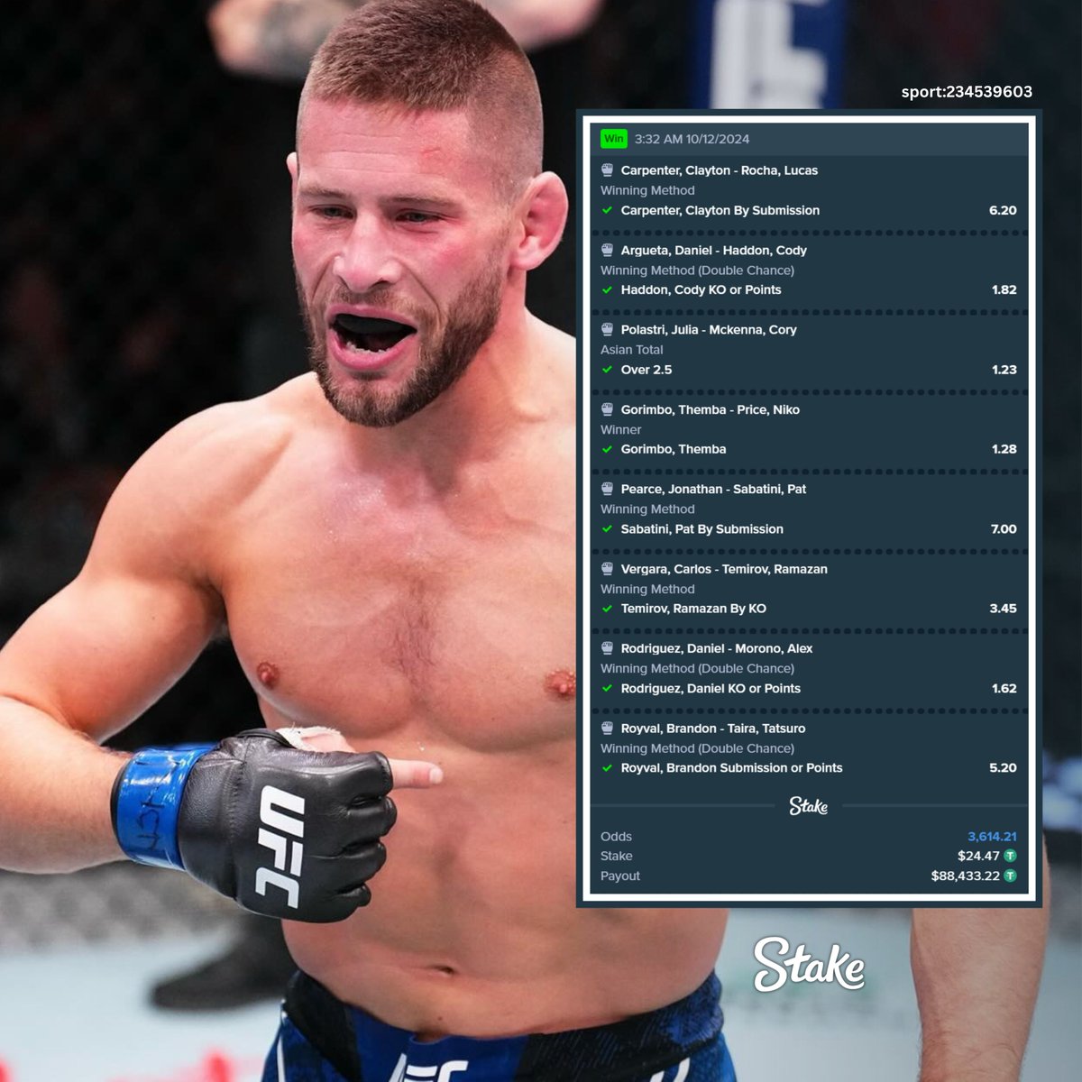 Stake.com tweet media