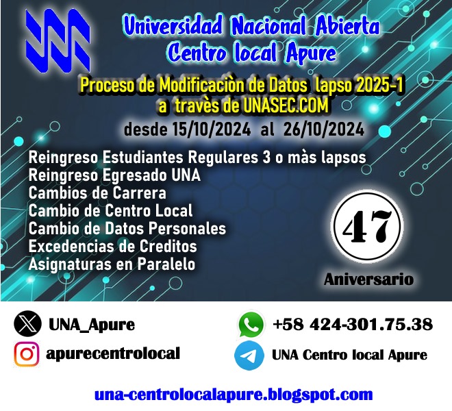 Atención estudiantes del Centro local Apure.