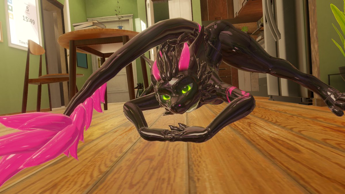 amberdwagon's tweet image. You come home and see this in your kitchen, what do you do?