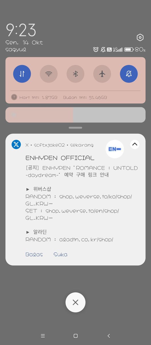 Aku tuh lagi gak hype kpop, tapi notif gak pernah di matiin dan baru sadar juga kalau enha ganti layout

Ini mau kambek?