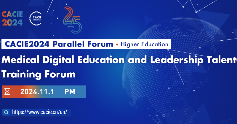 CACIEofficial's tweet photo. Join our #CACIEparallelforum to exchange the latest medical research achievements and explore future training strategies for medical talents!🧑‍⚕️👩‍⚕️

Register CACIE Now: https://t.co/CUxvVqwZL5 

#CACIE #Education #cooperation #Expo #exchange #medical #digital #education