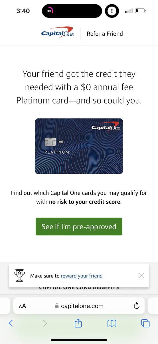 BeManMade's tweet image. You can open your Capital One using my number, remember! @CapitalOne 

capitalone.com/credit-cards/l…