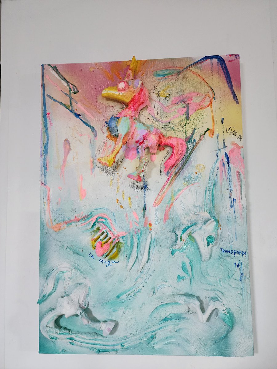 saralarcon_art's tweet photo. Crazy in love with this piece 🦄🤌
#art #artist #painting #canvas https://t.co/hdo5AI9B2P